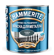 Hammerite / Хаммерайт Краска для металлических поверхностей алкидная гладкая