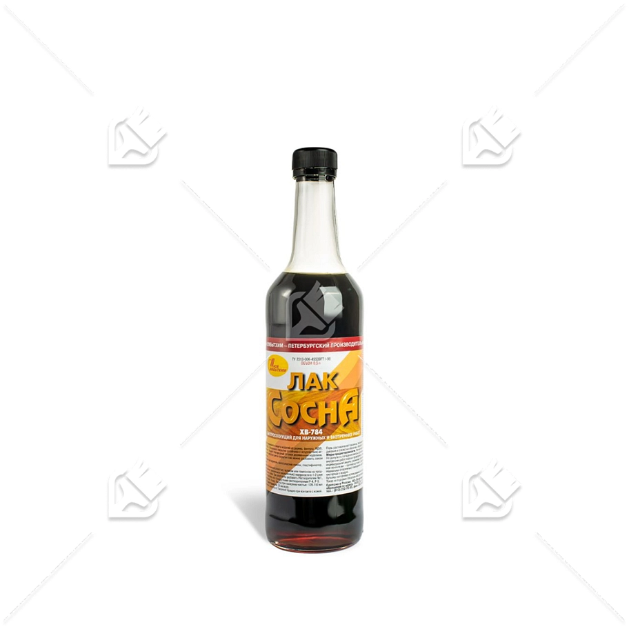Лак ХВ-784(сосна 0.5л) Новбытхим