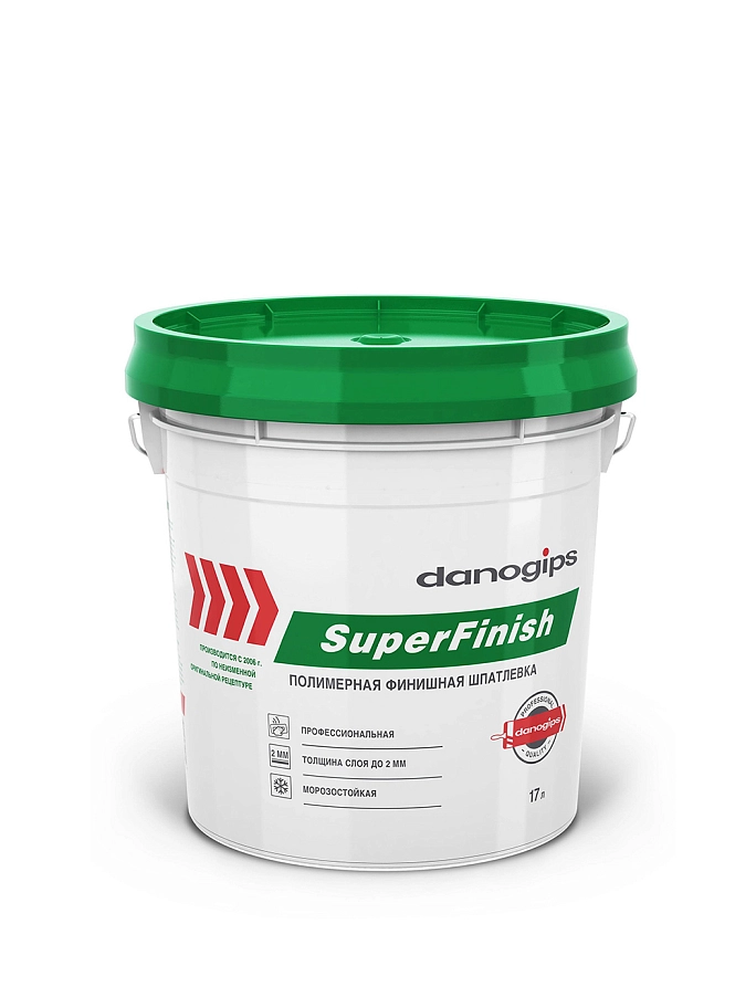Danogips SuperFinish / Даногипс СуперФиниш Шпатлевка для внутренних работ полимерная