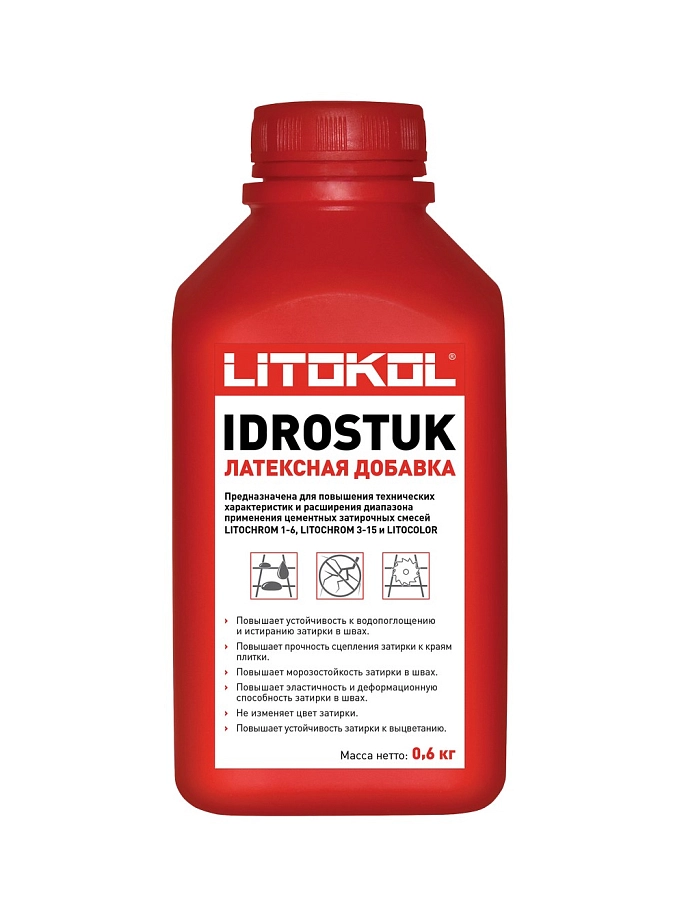 LITOKOL IDROSTUK / Литокол Идростук Латексная добавка для затирки