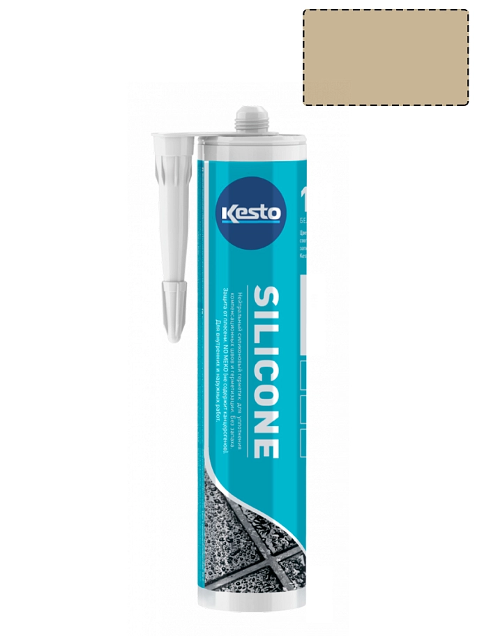 Kesto Silicone / Кесто Силикон Герметик силиконовый санитарный нейтральный