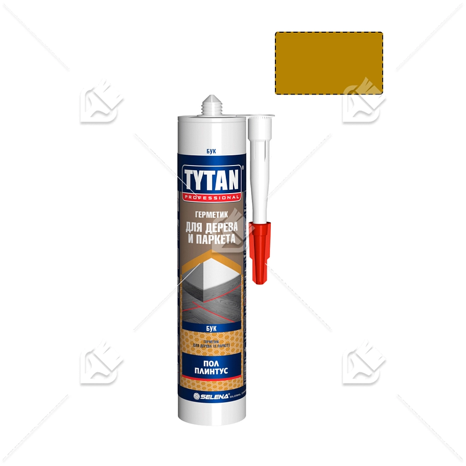 Tytan Professional Герметик Акриловый для Дерева и Паркета бук 280мл