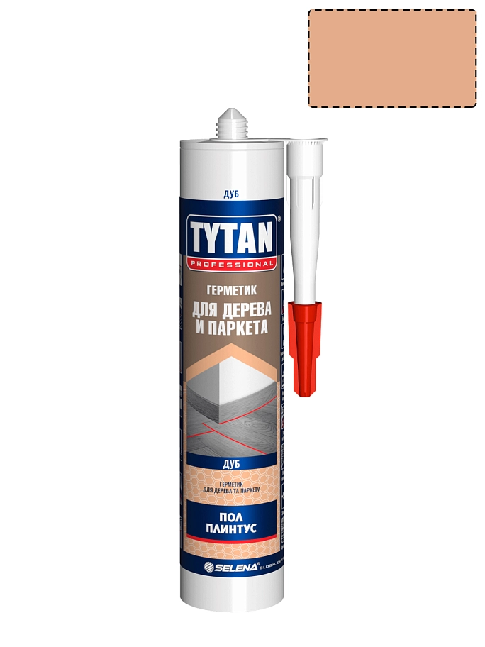 Tytan Professional / Титан Профешенл Герметик акриловый для дерева и паркета