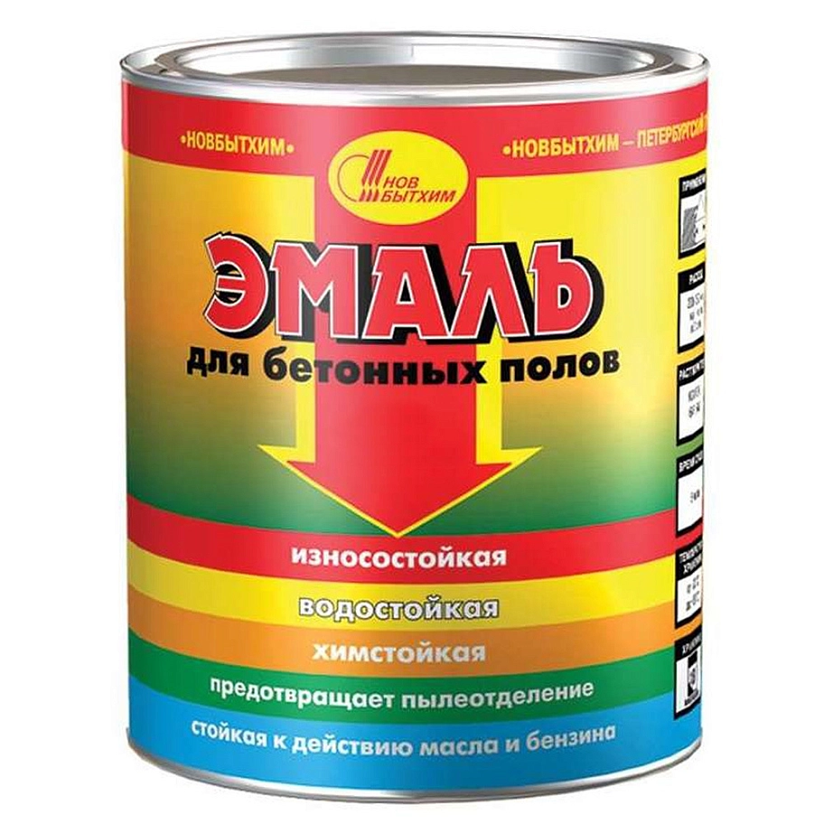 Новбытхим Эмаль для бетонных полов полимерная