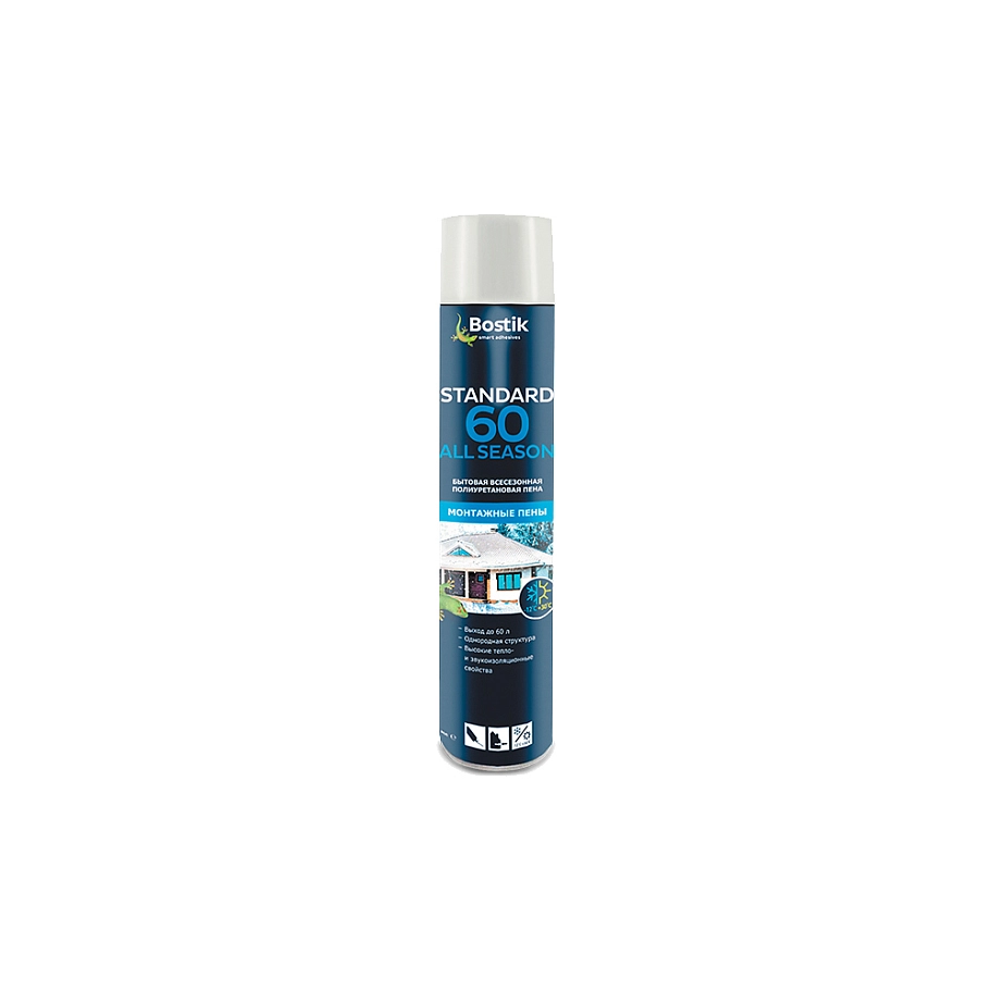 Bostik / Бостик Standard All Seasons 60 Пена стандарная всесезонная