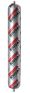 Герметик силиконовый нейтральный Soudal Silirub 2 F черный 600 мл