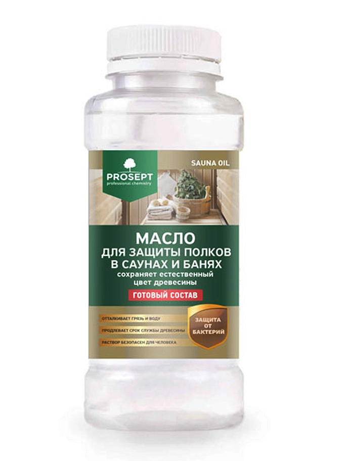 Prosept Sauna Oil / Просепт Сауна Ойл масло для защиты полков
