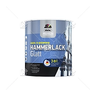 Эмаль на ржавчину Dufa Premium Hammerlack 3-в-1 гладкая RAL 6005 зеленая 2,5 л.