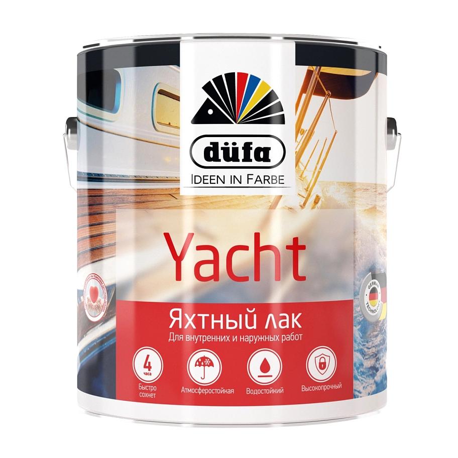 Dufa Yacht / Дюфа Яхт Лак яхтный алкидно-полиуретановый полуматовый