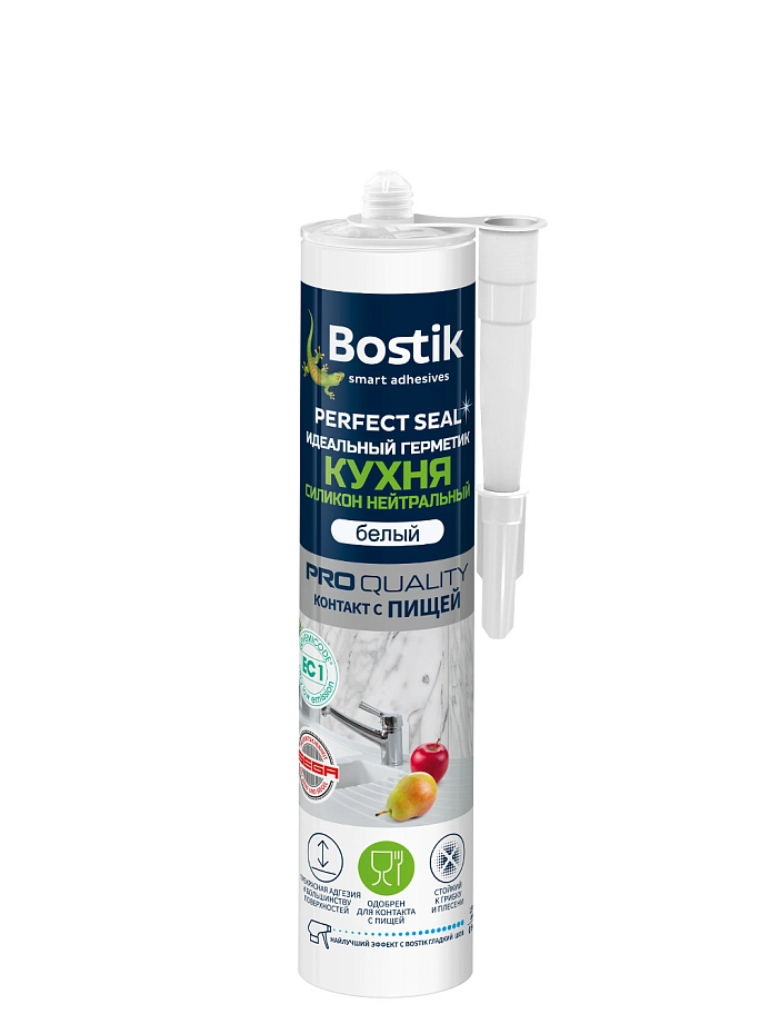 Bostik Perfect Seal / Бостик Перфет Сил Нейтральный Герметик силиконовый для кухни