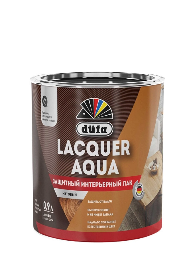 Dufa Lacquer Aqua / Дюфа Лакер Аква Лак интерьерный матовый