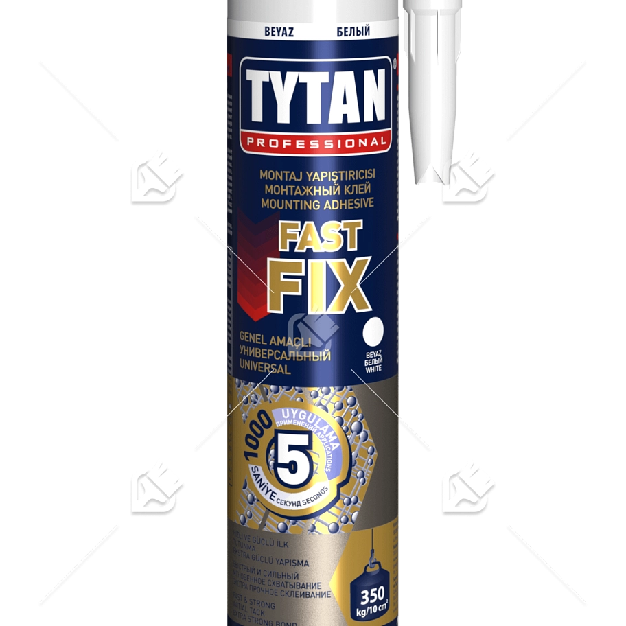 TYTAN Professional FAST Fix клей гибридный монтажный белый 290 мл