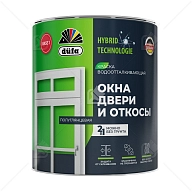 Краска для окон, дверей и откосов Dufa акриловая полуглянцевая база 3 0,65 л